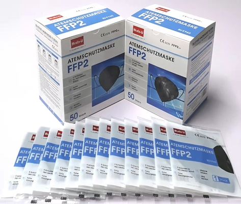 Masque FFP2, masque protecteur de respirateur de la CE de Mark Printing de la CE FFP2 protecteur avec du CE 0370, dans la liste blanche d'exportation de la Chine