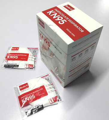 Total certifié blanc 5 couches de KN95 de masque particulaire de respirateur pour COVID 19