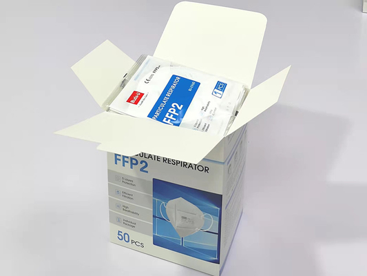 Adultes masculins et féminins FFP2 seul paquet 50pcs/Box de respirateur particulaire