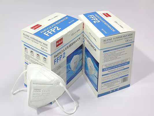 BU-E960 l'adulte FFP2 NR pliant le demi masque protecteur pour Covid avec du CE et le FDA s'est enregistré