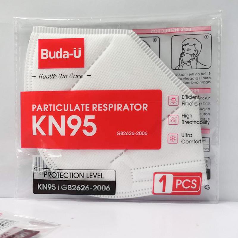 Le masque protecteur KN95 jetable, 5 couches gravant l'anti dispositif en refief de FDA de masque protecteur de la poussière a énuméré