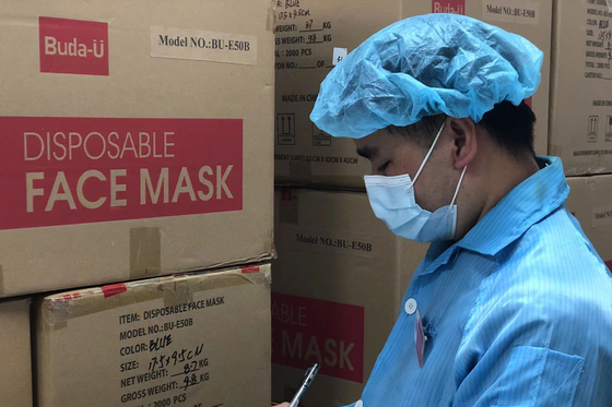 Masque chirurgical jetable non stérile de FDA Buda-U avec Earloops