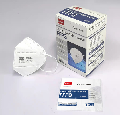 99% Min Filtration Efficiency FFP3 filtrant le CE NB0370 de demi masque a approuvé
