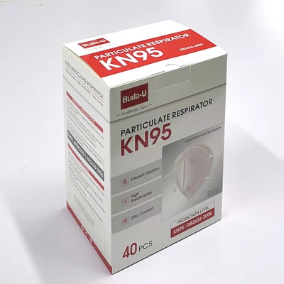 KN95 non-tissés Earloop le respirateur particulaire de masque protecteur, CE et le masque protecteur de FDA KN95 avec l'u.c.e. a autorisé