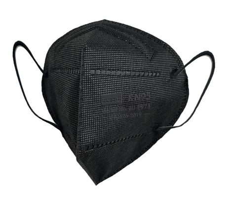 Le masque protecteur protecteur du noir KN95, dispositif particulaire de FDA de masque de respirateur a énuméré